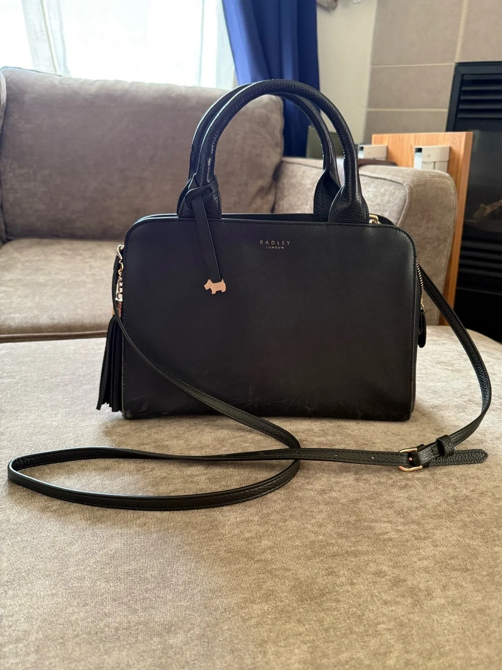 The Radley London Millbank Leather Grab Multiway Crossbody Handbag